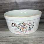 Jamestown Country Home Souffle Dish Cottage Farm Rustic Kitchen Bowl Inch 80S. Fixed Price $26.64.