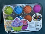 Non-stick Muffin Pan With 12 Reusable Silicone Liners 13 Piece New Baking Cookin. Fixed Price $6.64.