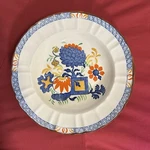 Mason Ironstone Soup Bowl Jardiniere-imari Style Pattern 10 1/4 Inches C1940. Fixed Price $69.49.