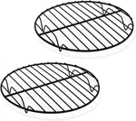 Teamfar Round Cooling Rack, 7.5 Small Baking Roasting Grilling With Stain. Fixed Price $18.99.