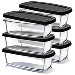 Eatex Glass Bread Pans For Homemade Baking, 1.9 Quart Deep Rectangular .... Fixed Price $66.90.