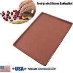 2PCS Silicone Baking Mat Pastry Cookies & Swiss Roll Food-grade Tool. Fixed Price $25.90.