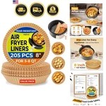 Air Fryer For Ninja, 205 Pcs Heavy-duty Disposable Liners, 8.... Fixed Price $31.43.