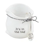 It's In The Bag W/ Scoop Rare Jelly Bean Goody Candy Dish Easter. Fixed Price $16.99.