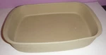 Pampered Chef Stoneware Rectangular Lid/bowl 17"X11.5 # 1435 - No Box. Fixed Price $39.99.