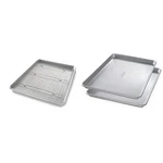 Usa Pan Bakeware Half Sheet Baking And Bakeable Nonstick Cooling Rack.... Fixed Price $109.75.