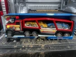 1983 Buddy Kenworth Semi Truck Carrier W/ 2 Cutlass Cars New Box Mint. Fixed Price $129.00.