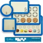 Silicone Baking Mat Set Of 52 Half Sheets Macaron & Cookie Circle + 1 .... Fixed Price $49.62.