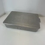 Vintage Mirro 5488M Aluminum Cake Brownie Pan With Sliding 13"X9"X 2-5/8 Usa. Fixed Price $49.97.