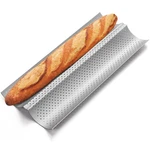 Yupjlia Baguette Bread Pan, 2 Loaves 15*6.3 Inch, Silver. Fixed Price $16.99.