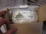 Spode Christmas Tree 6-PIECE Bowl Set W/ Plastic Covers Porcelain Enamel Steel. Fixed Price $59.99.