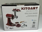 Kitoart Stand Mixers Metal Food & Meat Grinder Attachments. Fixed Price $19.00.