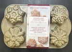 Nordic Ware Williams-sonoma Snowflake Cakelet Pan 6 Mini Cakes. Fixed Price $34.00.