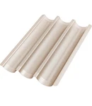 Gourmeo Non-stick Baguette Baking Pan. 3 Loaf French Bread Tray.. Fixed Price $12.00.