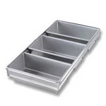 Chicago Metallic Bakeware Aluminized Steel Glazed 3-STRAP Loaf New. Fixed Price $75.00.