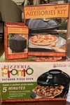 Pizzacraft Pizzeria Pronto Portable Outdoor Oven & Accessories. Fixed Price $299.00.