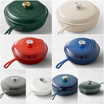 Creuset Signature Enameled Cast Iron Deep Saut Pan, 4.25-QT New. Fixed Price $269.99.