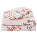 Yibeizi Floral Set King Boho Botanical Rustic Pattern Bed Beige Fal. Fixed Price $54.46.