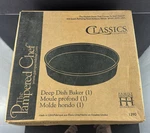 Pampered Chef Family Heritage 2 Qt Deep Dish Baker Stoneware #1390 Usa. Fixed Price $49.99.