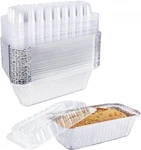 Disposable Bread Pans With Lids Bakeware SET,30 Pack, 1.5LB Aluminum Foil Loaf. Fixed Price $24.89.