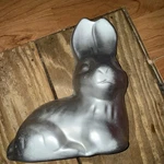 Vintage Wilton 502-2243 Aluminum. 3D Easter Bunny Rabbit Cake Pan. Fixed Price $10.00.