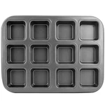 Beasea Brownie Pan With Dividers, Set 12 Cavity, Black Cup. Fixed Price $21.82.