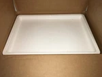 Lot Of "five" Cambro DBC1826CW148 White 18" 26" Pizza Dough Box Cover Lids. Fixed Price $99.36.