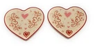 Temp-tations Spoon Rest, Seasonal, Set Of 2, 5"X4", Snack Plate Romance T49631. Fixed Price $15.95.