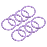 Uxcell Split Keychain Rings, 30MM/1.2INCH Round Flat Holder 30MM, Purple. Fixed Price $12.96.
