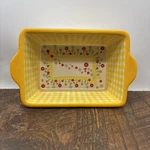 Temptations Yellow Gingham Gardens 1QT YR-811854. Fixed Price $21.98.