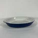 Emile Henry France Blue Baking Dish Casserole Au Gratin 14.5" X 10. Fixed Price $49.99.