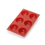 Lekue 6 Cavities Semi-sphere Multi Cavity Baking Mold Red. Fixed Price $11.00.