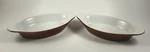 Vintage Cac China 12-OUNCE Stoneware Oval Welsh Rarebit Baking Dish Set Of. Fixed Price $29.99.