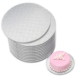 SPEC101 Round Cake Boards Bulk 12PK - Inch Drum White 1/2IN Smooth Edge. Fixed Price $24.99.