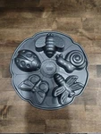 Rare Nordic Ware 3D Garden Bug Cake Mold Pan Heavy Cast Aluminum Cups. Fixed Price $6.00.