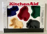 Kitchenaid 5 Piece Animal Silicone Baking Molds Lion Gator Rhino Elephant Monkey. Fixed Price $14.00.