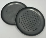 Calphalon 7 Pizza Pan Set Of 2 Nonstick Perforated Baking Tray. Fixed Price $17.99.