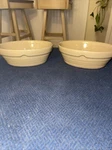 Mason Cash Cane Oval Baker Dish S2 Stoneware 6" Tan Beige Set Of. Fixed Price $39.99.