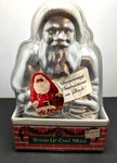Vtg Nordic Ware 3D Stand Up Santa Claus Christmas Cake Mold Holiday Baking Pan. Fixed Price $17.99.