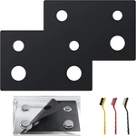 Stove Top Protector For Whirlpool Gas Range - 2 Pcs 4 Burners Reusable Splatter. Fixed Price $39.03.