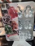 Vintage Wilton Bite-size Gingerbread Boy Pan Cavity New 2105-926 Cookies Jello. Fixed Price $21.99.