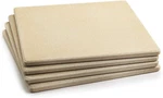 Outset 76176 Pizza Grill Stone Tiles, Of 4. Fixed Price $37.60.