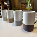 Set 4 Mora Ceramic 12OZ Coffee Mugs Tea Cups With Handle Lead Free Nice. Fixed Price $37.00.