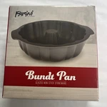 Parini Cookware Bundt Pan Glazed Non-stick Stoneware Item No: INV00592. Fixed Price $20.00.