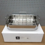 Hestan Provisions Brushed Stainless-steel Classic Roaster With Rack, Large, Free. Fixed Price $74.95.