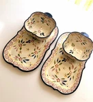 2 Sets Nib Temptations Tara Confetti Snack Lunch Plate Tray Soup Salad Bowl. Fixed Price $18.73.
