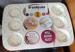 Trudeau Structure Silicone 12 Muffin Pan Set Of Bpa Free Confetti Cupcake Mold. Fixed Price $26.99.