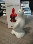 Rare Le Creuset 3 1/4" Pie Bird Baking Funnel Solid White Color New Box. Fixed Price $23.42.