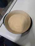 Pampered Chef Stoneware Round Mini Baker Inch Hunter Green 060803DISCONTINUED. Fixed Price $22.00.