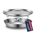 Wagensteiger Stainless Steel Mesh Tray Set With Drip Pan, Air Fryer Basket An.... Fixed Price $40.96.